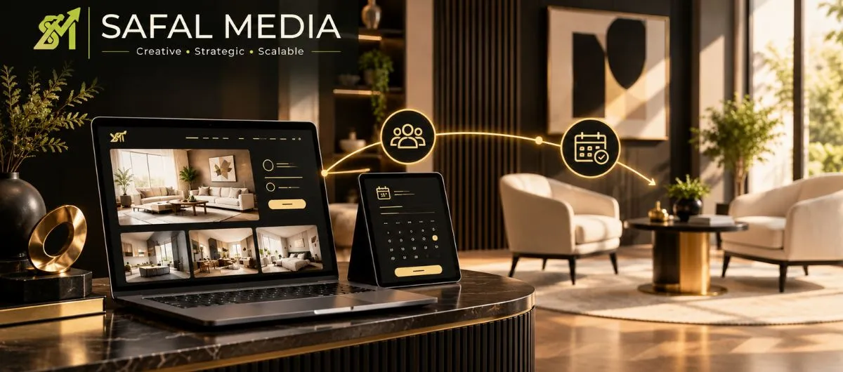 How Can an Interior Design Website Turn Visitors into Consultation Leads?