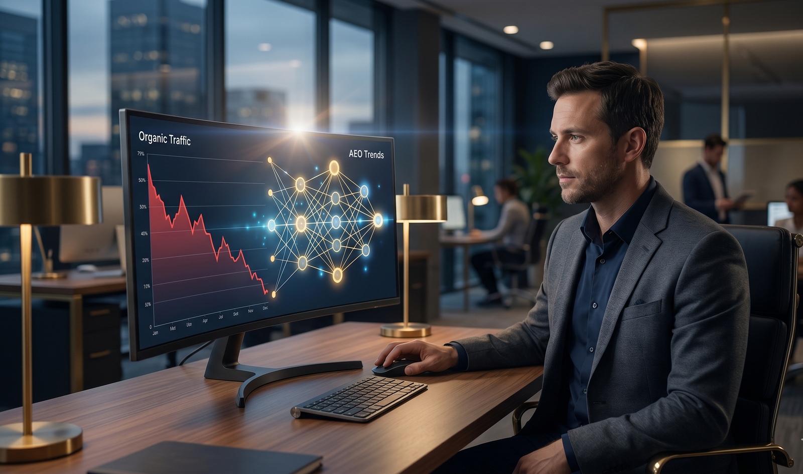 Why Organic Traffic is Dropping: AEO Trends in 2026 Explained