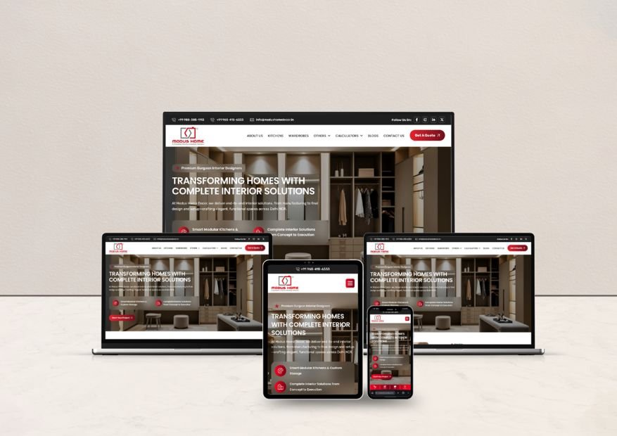 Modus Home Decor Website